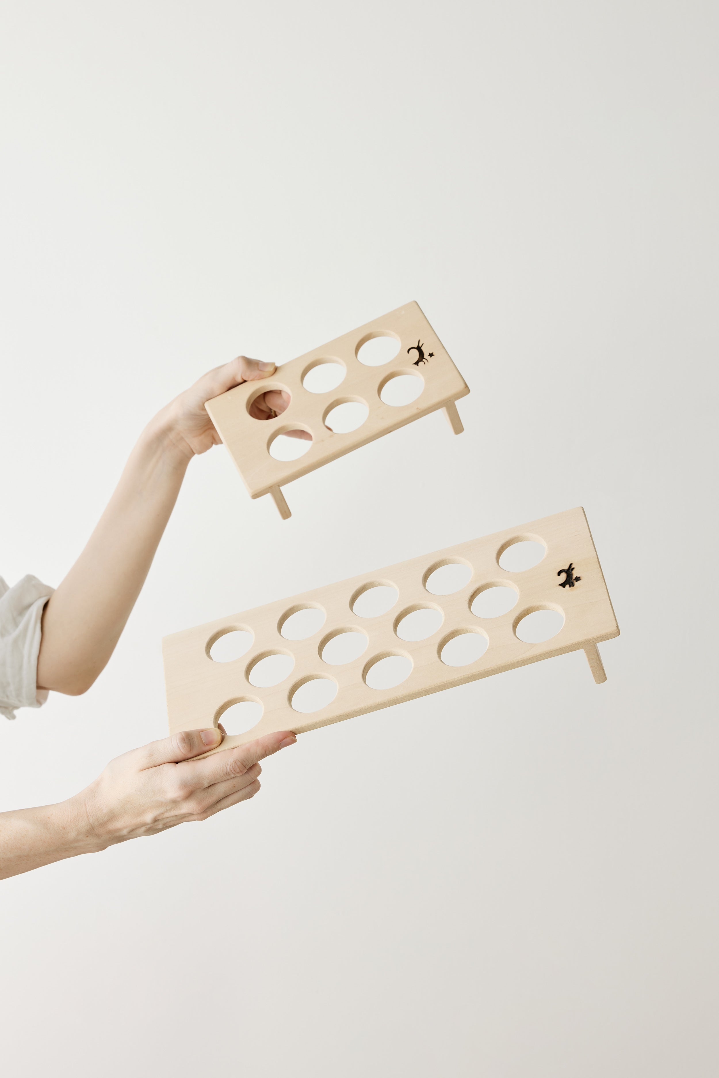 Hand-Carved Wooden Fridge Egg Tray – Kanju Interiors