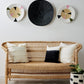 Mosaic Bullseye Wall Basket