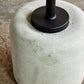 Drehbarer Barhocker aus Kork, rustikales Beton-Finish