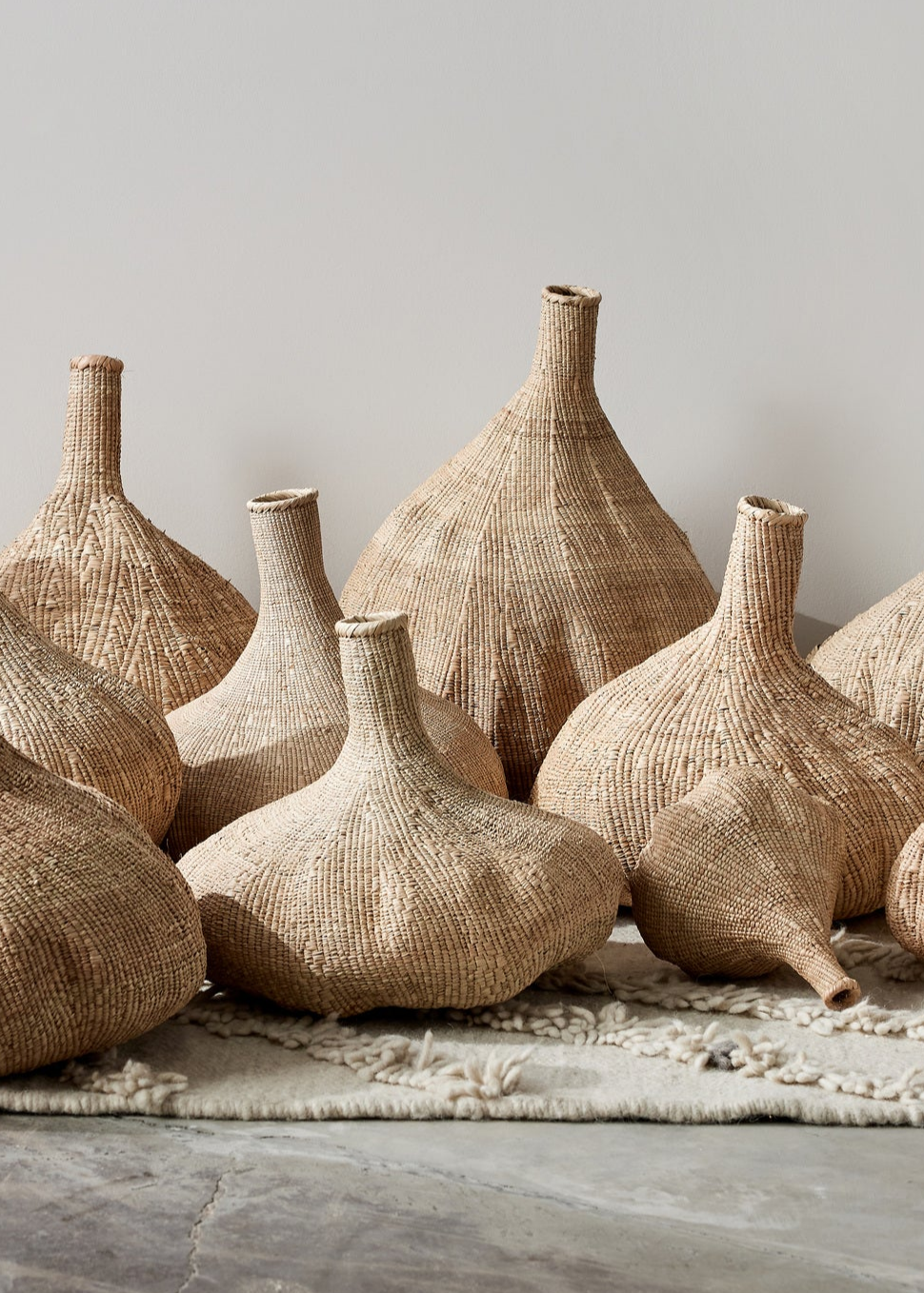 Long-Necked Ilala Garlic Gourd Basket