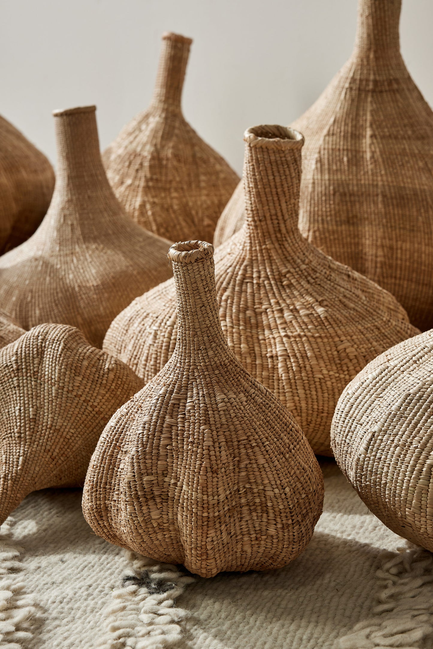 Long-Necked Ilala Garlic Gourd Basket