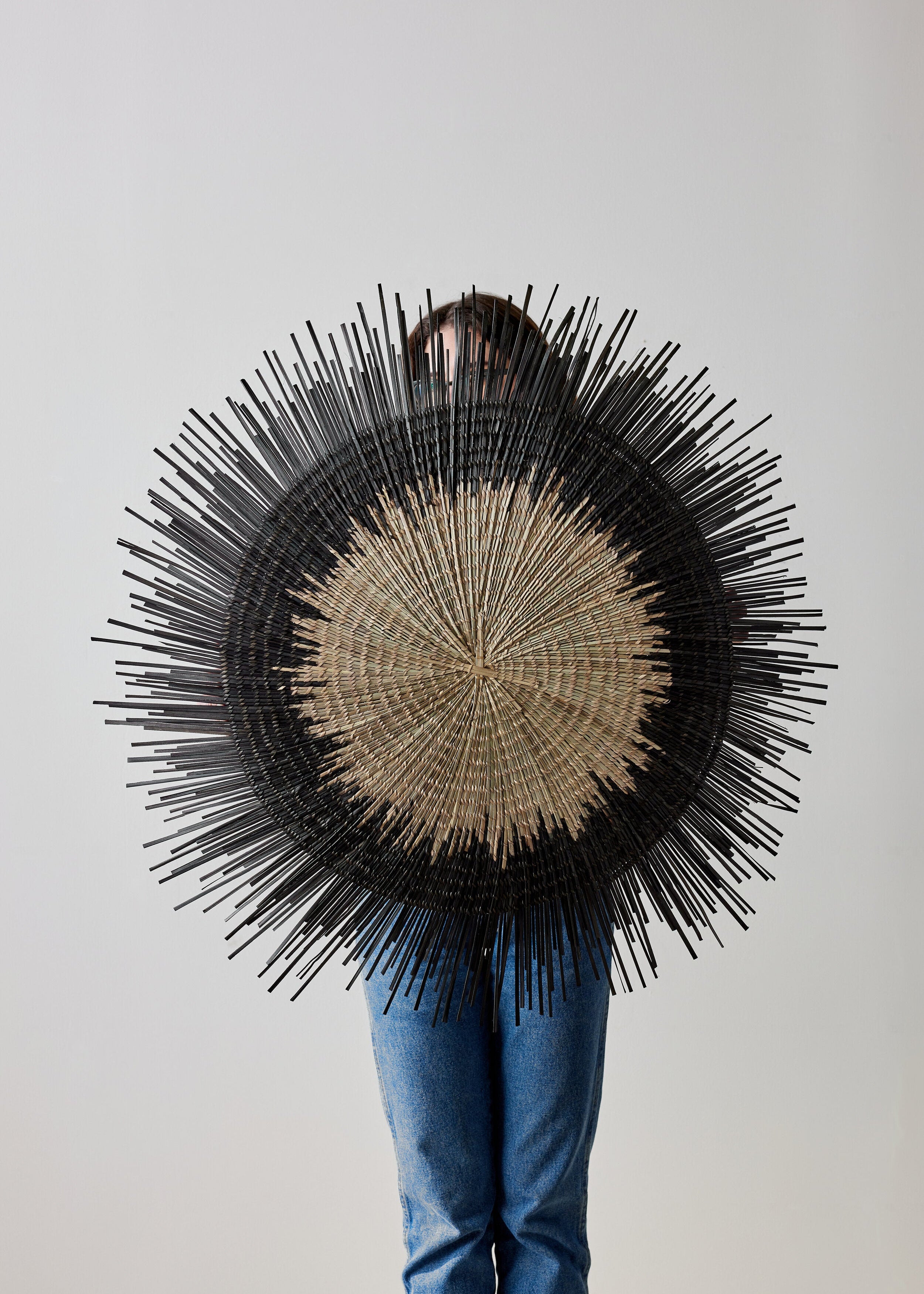 Usiku Woven Wall Art: Handwoven Minimalist Decor – Kanju Interiors