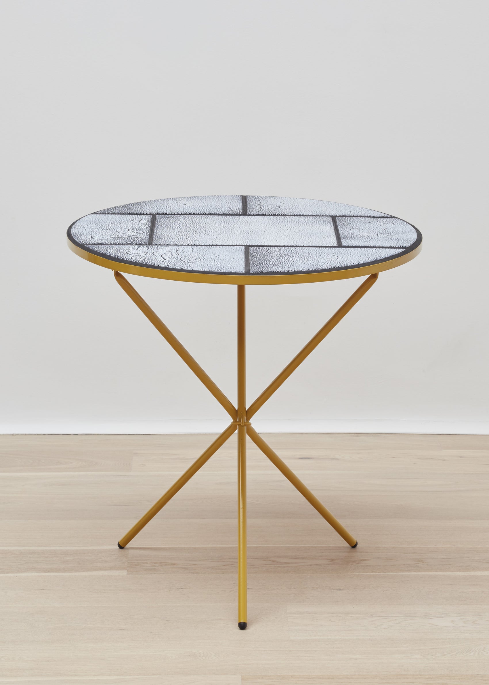 Wiid Cobalt Blue Ceramic Tiled Bistro Table