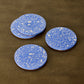 Cobalt Blue Terrazzo Coasters - Set of 4