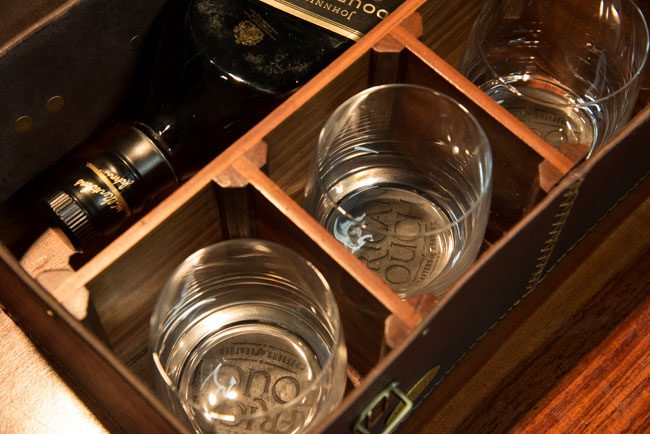 Savuti Leather Scotch Case