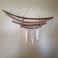 Abstract Fishing Boat Wall Hanging