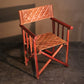 Kruger Quilted Leather Director's Chair