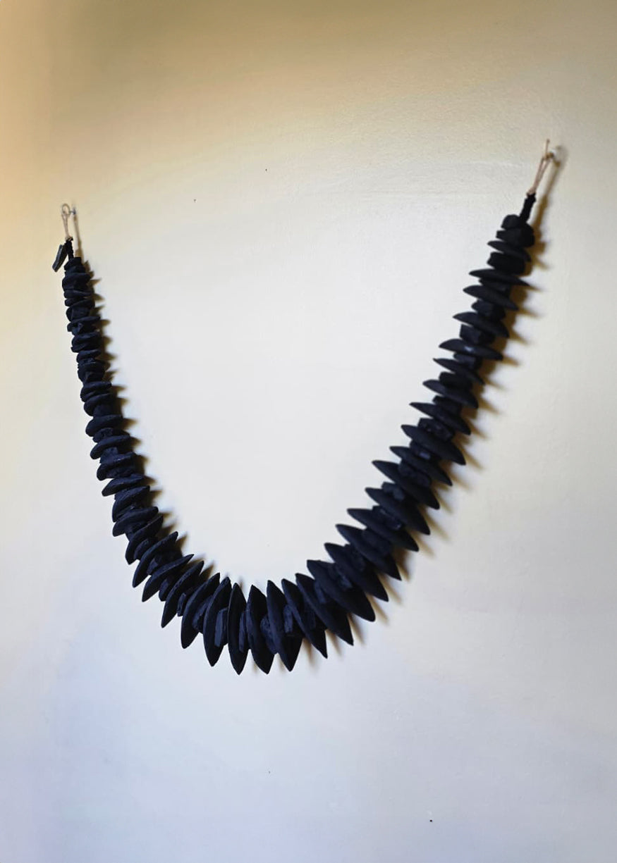 Ula Black Bone & Clay Wall Hanging