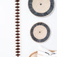 Balance Bogolan Totem in White with Brown Diamonds