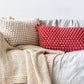 Cotton Bobbles Textured Throw Pillow