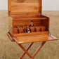 Campaign Field Bar and Tray Table Set