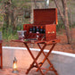 Campaign Field Bar and Tray Table Set