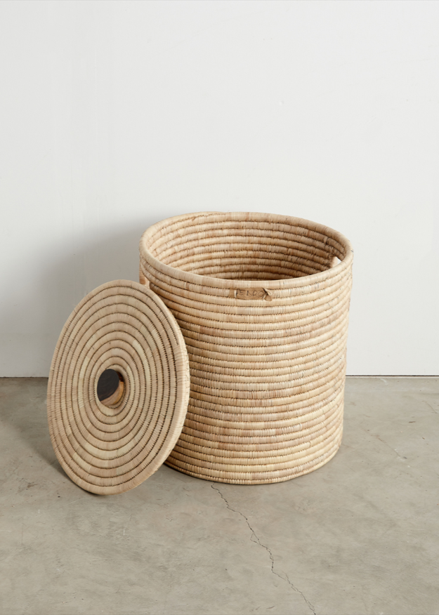 Natural Large Sunga Classic Storage Basket