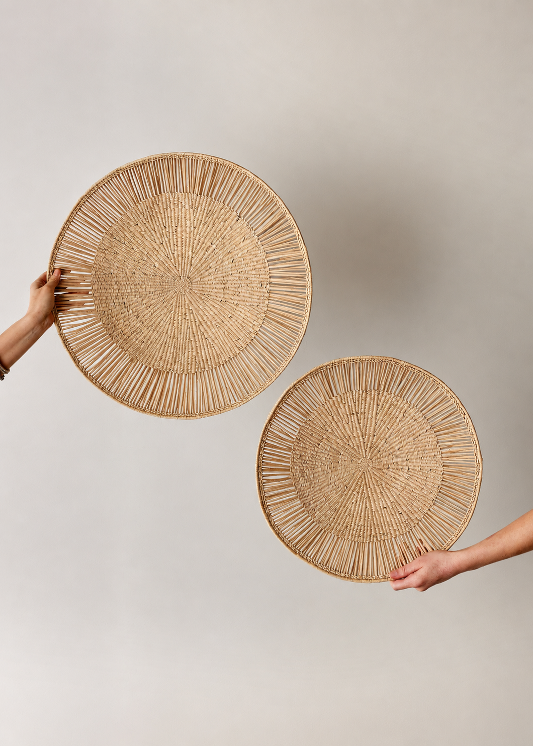 Lily Pad Ray Wall Basket