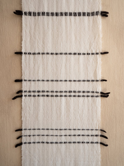 Chiaroscuro Handwoven Cotton Wall Hanging