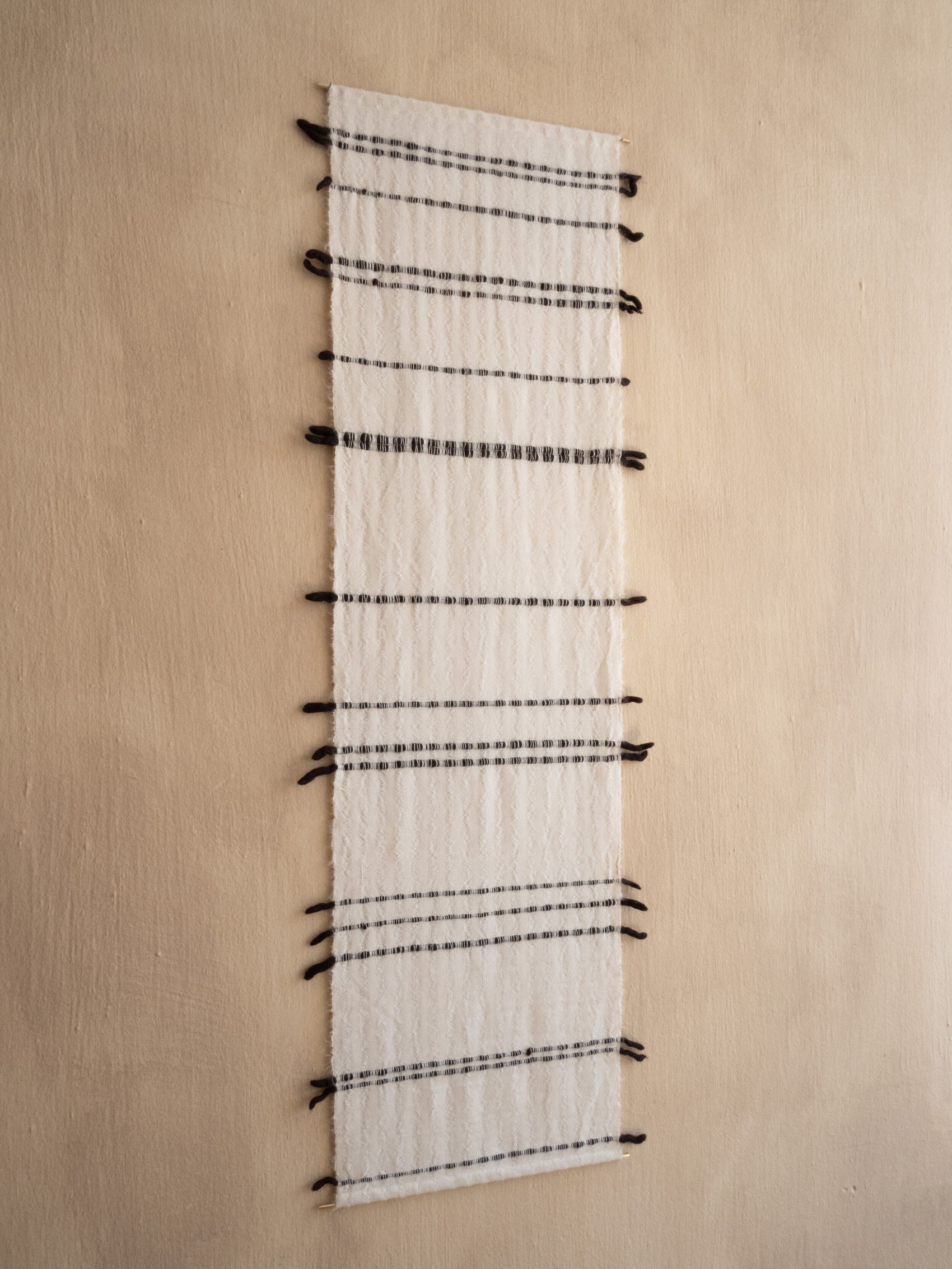 Chiaroscuro Handwoven Cotton Wall Hanging