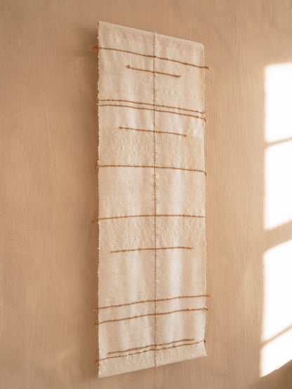 Compass Handwoven Cotton Wall Hanging