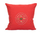 Copper Compass Coral Trade Bead Pillow