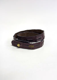 Crocodile Wrap Bracelet