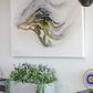 “The Dance of Africa” by Caro Allum – Enamel on Canvas
