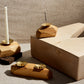 Dor+Kie Räucherstäbchen- und Kerzenhalter aus Holz