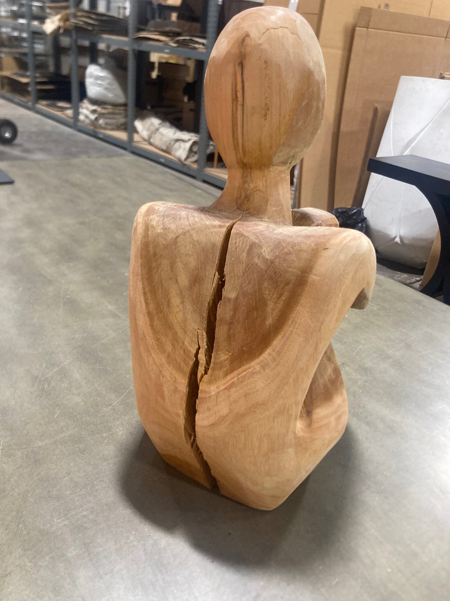 Dreamer Sculpture (Large Crack Down the Back)