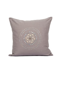 Dwuza Dusty Lilac Trade Bead Pillow Cover