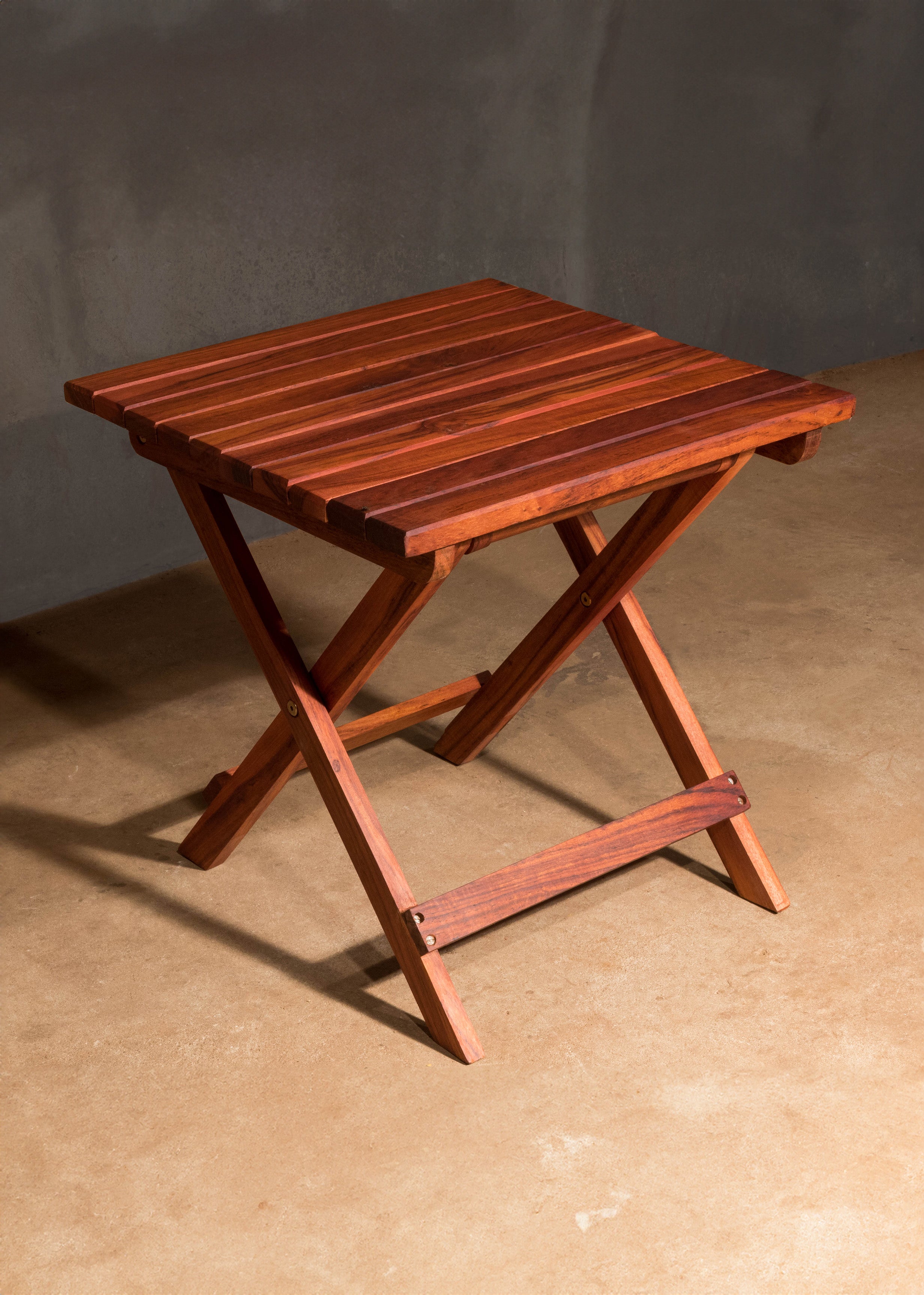 Expedition Folding Table, Luxury Outdoor Furniture, Portable Teak