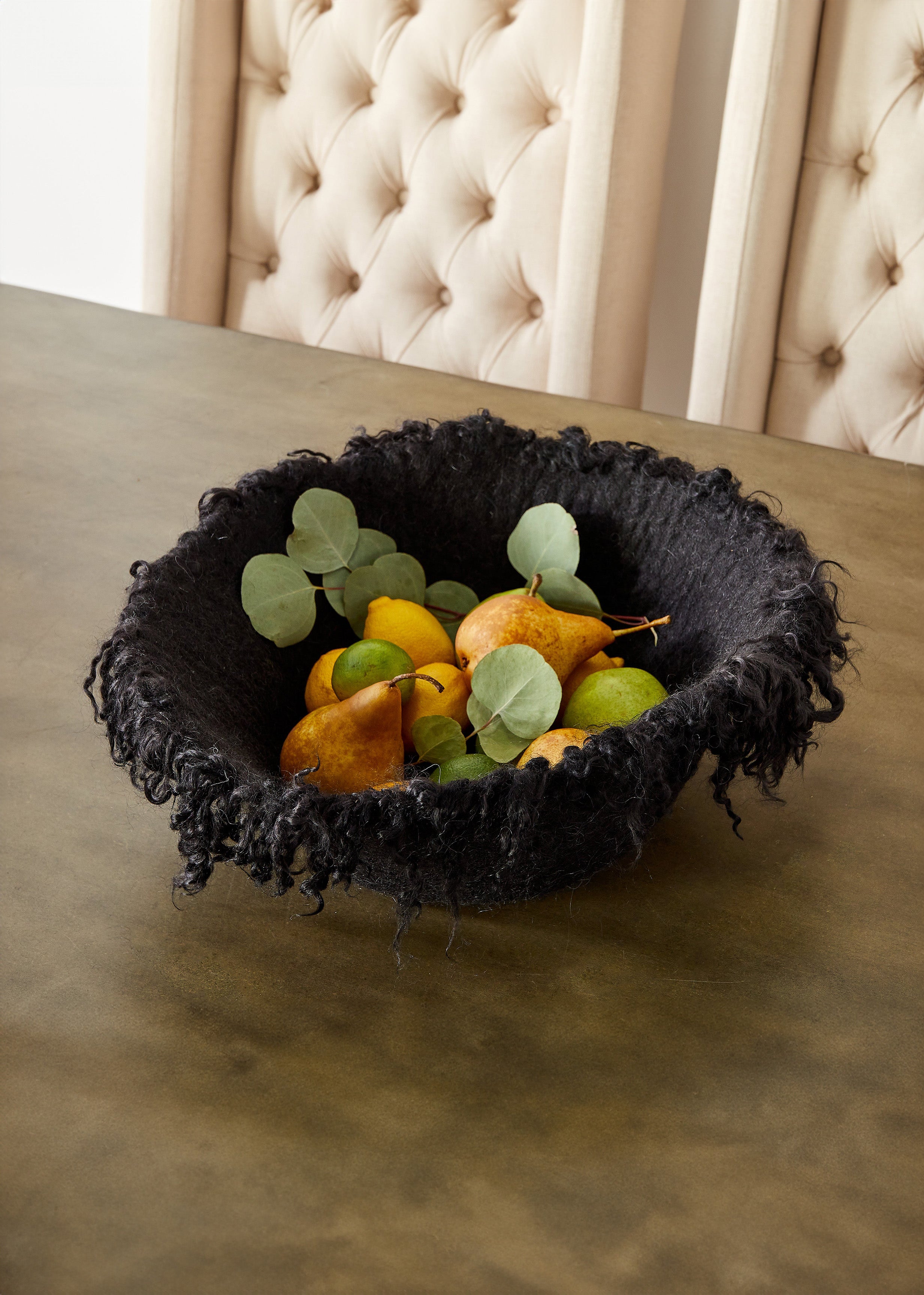 Kanju Interiors Fringed Skirt Bowl