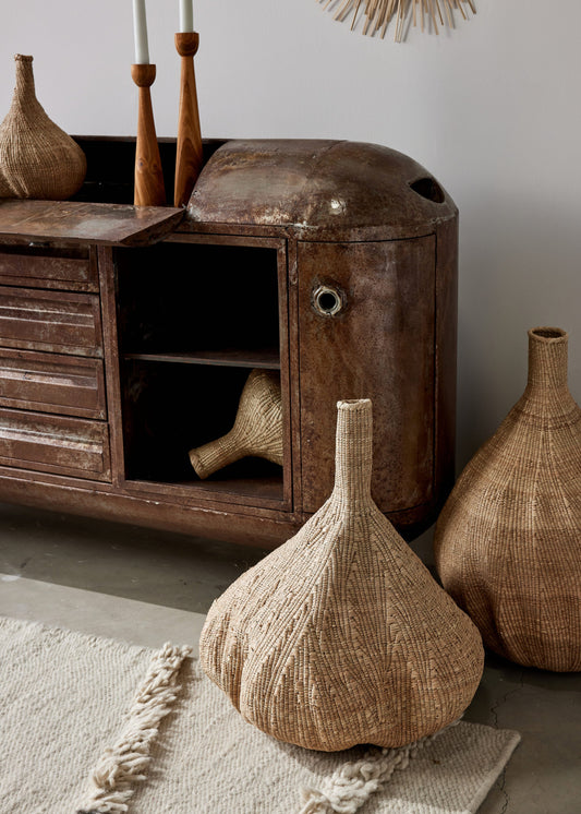 Long-Necked Ilala Garlic Gourd Basket