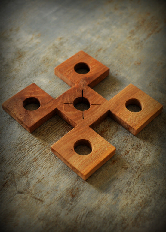 Geo Wooden Trivet