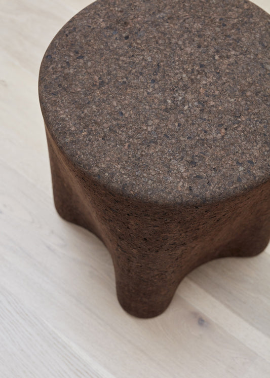 Wiid Ghost Cork Side Table or Stool