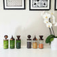 Wooden Topped Green Apothecary Jar