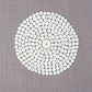Heishi Dusty Lilac Trade Bead Pillow Cover