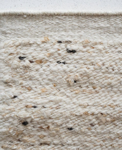 Birch Striation Wool & Mohair Rug