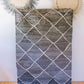 Charcoal Diamond Berber Rug