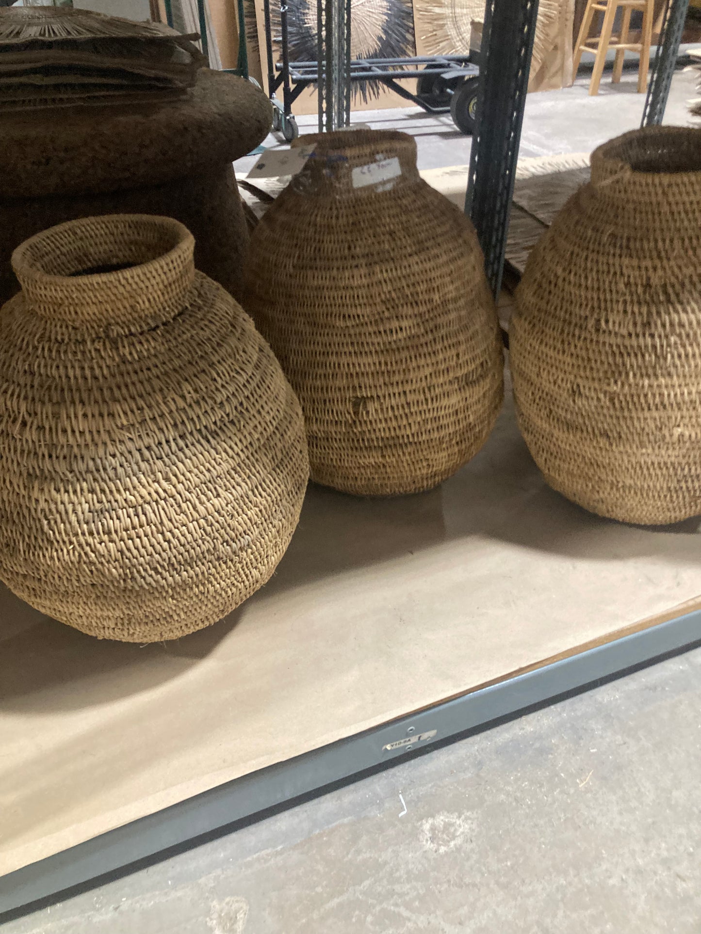 Small African Buhera Basket Collector's Range (Damaged/Broken Rim)