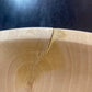 Swazi Round Wood Serving Platter – Small Crack