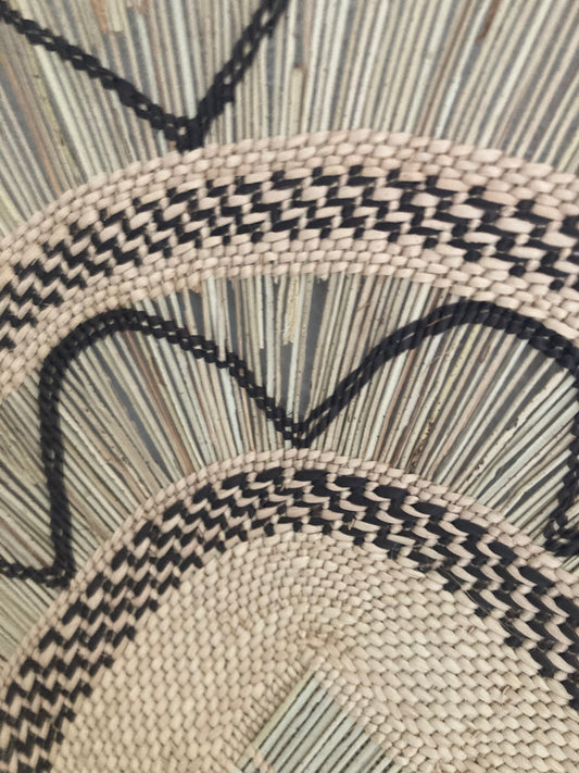 Statement Binga Lace Patterned Basket – Broken Rays