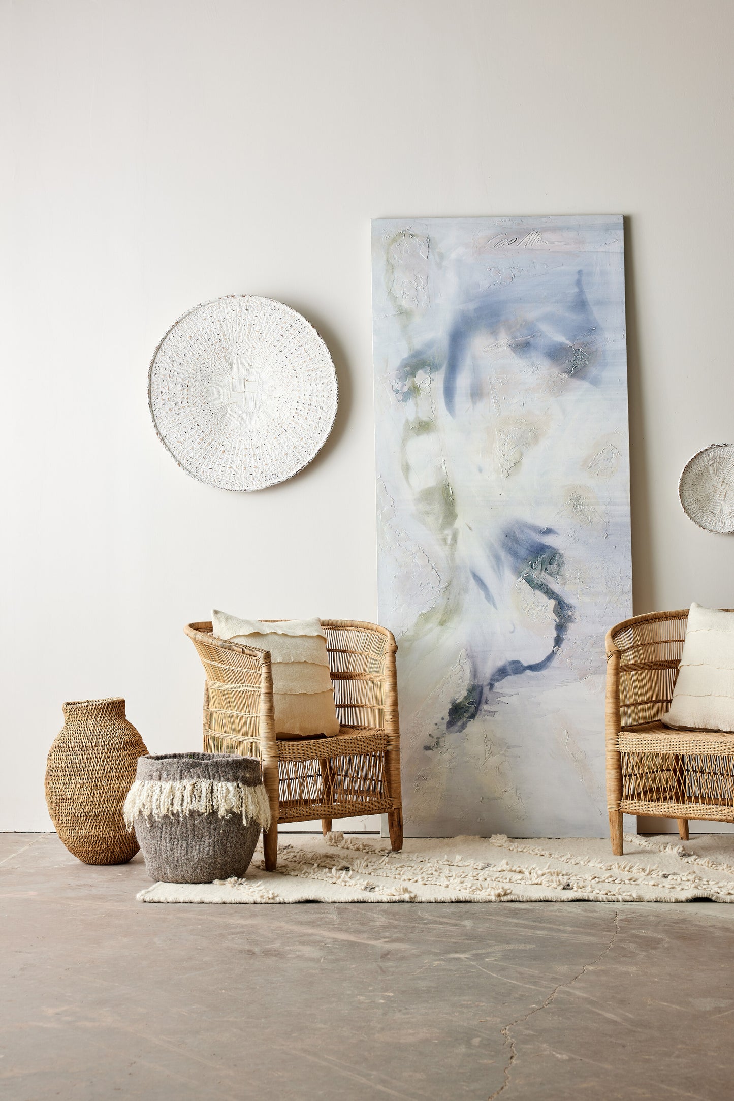 “Interpretation” by Caro Allum – Enamel on Canvas