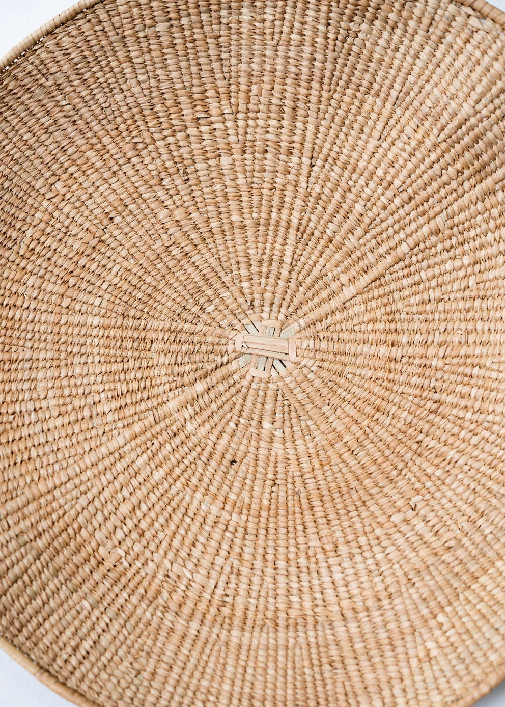 Lily Pad Solid Weave Wall Basket