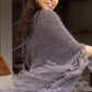 Grey Knit-Your-Own Love Poncho Kit