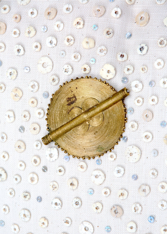 Kuwundana Cream Trade Bead Pillow Cover