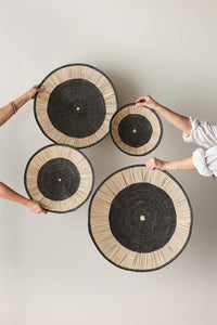 Lily Pad Natural Ray Wall Basket