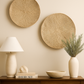 Lily Pad Solid Weave Wall Basket