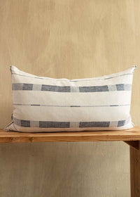 Fulcrum Ink Oversized Cotton Lumbar Pillow