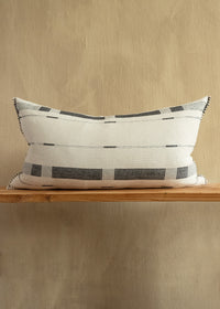 Fulcrum Onyx Oversized Cotton Lumbar Pillow