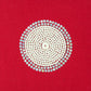 Maasai Crimson Red Trade Bead Pillow Cover