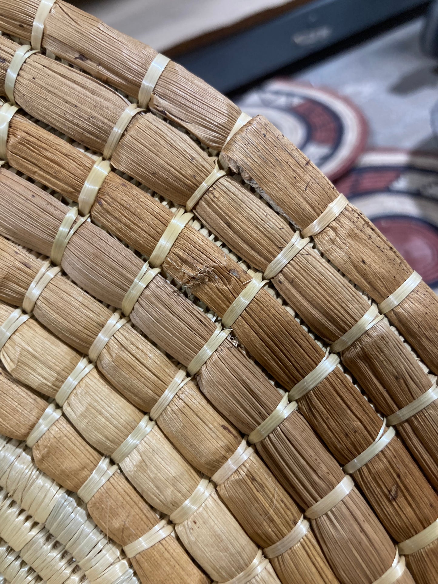 Medium Pete Banana Bark Basket (Minor Weave Imperfection)