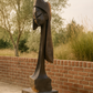 “Proud Lady” by Lovemore Bonjisi – Hand-Carved Springstone Sculpture